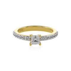Zilveren ring met een zirkoon