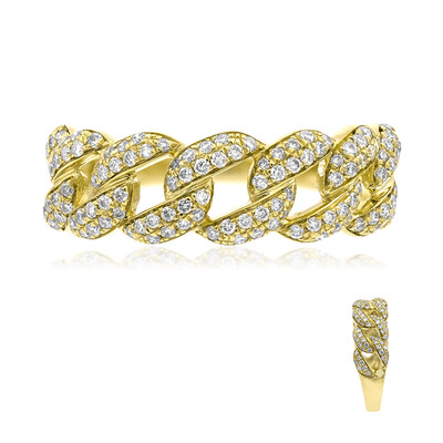 Gouden ring met SI2 (H) Diamanten (CIRARI)