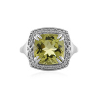 Zilveren ring met een Limoen Kwarts