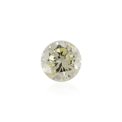 Edelsteen met een gele SI2 diamant 0,26 ct