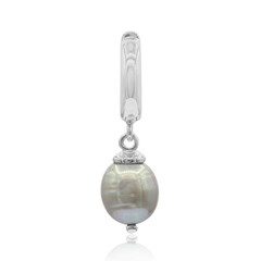 Zilveren hanger met een zoetwater kweekparel (TPC)