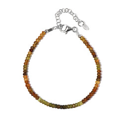 Zilveren armband met toermalijnen