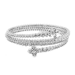 Zilveren armband met zirkonen (Dallas Prince Designs)