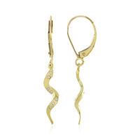 Gouden oorbellen met Loepzuivere (F) Diamanten (LUCENT DIAMONDS)