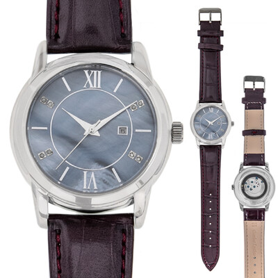 Horloge met I3 (J) Diamanten (Annette)