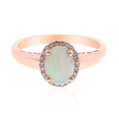 Gouden ring met een AAA Welo-opaal (CIRARI)