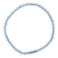 Armband met aquamarijnstenen