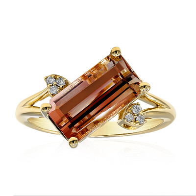 Gouden ring met een Congo Neon Toermalijn (CIRARI)