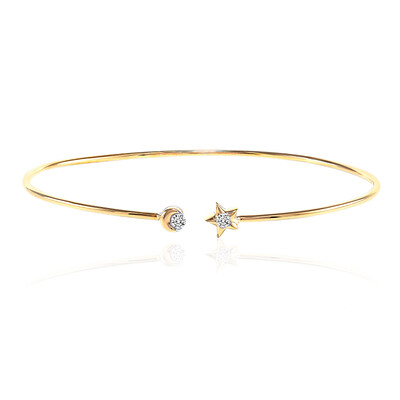 Gouden armband met Diamanten SI1 (G) (Annette)