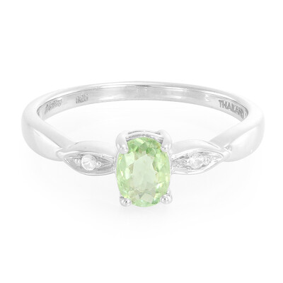 Zilveren ring met een Paraiba toermalijn