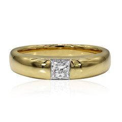 Gouden ring met een IF Diamant (D)