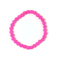 Armband met Roze Lavastenen