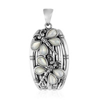 Zilveren hanger met parelmoer (Art of Nature)