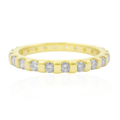 Gouden ring met SI2 (H) Diamanten