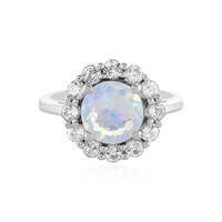 Zilveren ring met een Welo-opaal
