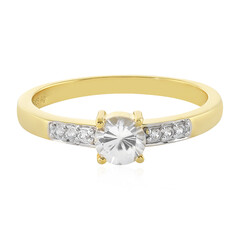 Zilveren ring met een zirkoon