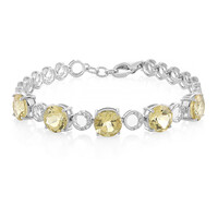 Zilveren armband met Gouden Labradorieten