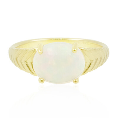 Gouden ring met een AAA Welo-opaal (de Melo)