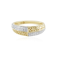 Gouden ring met I1 (I) Diamanten (Ornaments by de Melo)