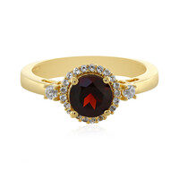 Zilveren ring met een Mozambique granaat