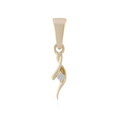 Gouden hanger met een SI1 (H) Diamant