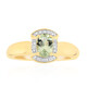 Gouden ring met een Australische mint beril
