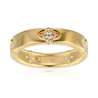 Zilveren ring met zirkonen