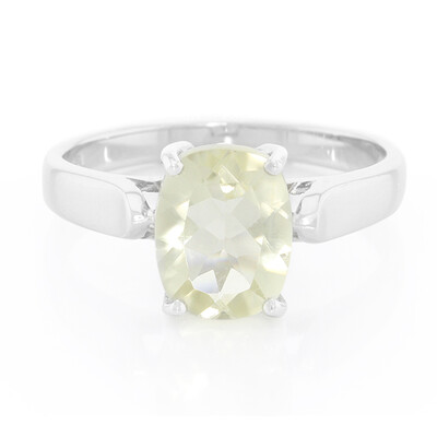 Zilveren ring met een Orthoklaas