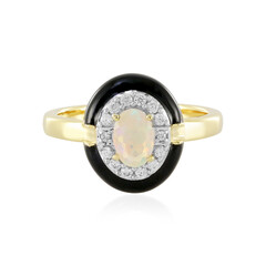 Zilveren ring met een Welo-opaal