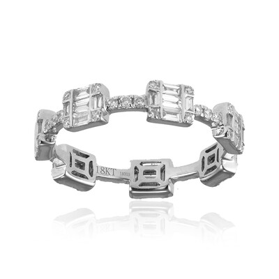 Gouden ring met SI1 (H) Diamanten (de Melo)
