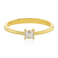 Zilveren ring met een zirkoon