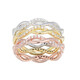 Zilveren ring met zirkonen