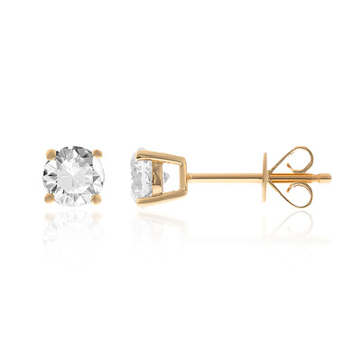 Gouden oorbellen met I1 (H) Diamanten (CIRARI)
