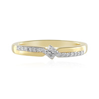 Zilveren ring met I2 (I) Diamanten