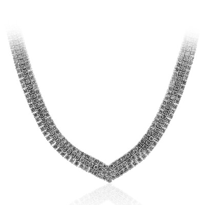 Gouden halsketting met I1 (H) Diamanten (CIRARI)