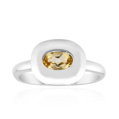 Zilveren ring met een keizerlijke-topaas (Pallanova)