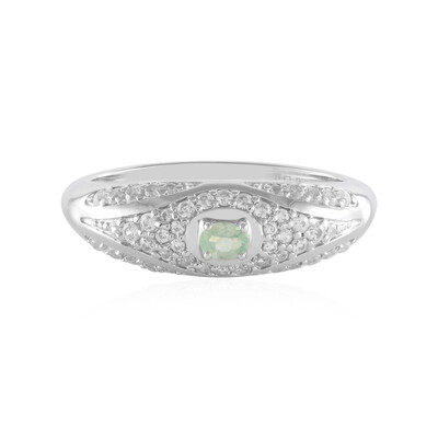Zilveren ring met een alexandriet