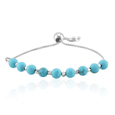Zilveren armband met Arizona Turkooisen