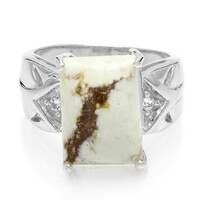 Zilveren ring met een Magnesiet