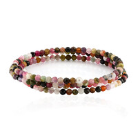 Stalen armband met toermalijnen (Riya)