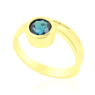 Gouden ring met een Braziliaanse indoliet (de Melo)