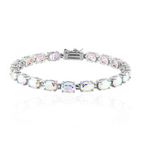 Zilveren armband met maanlicht kwartskristallen