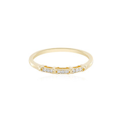 Zilveren ring met I2 (I) Diamanten