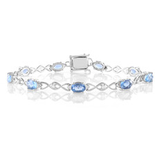 Zilveren armband met kleurwissel fluorieten
