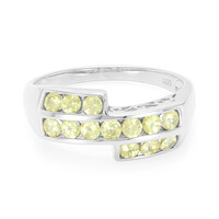 Zilveren ring met Capelinha sfeenkristallen