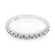 Zilveren ring met Fancy diamanten