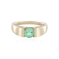Gouden ring met een Russische smaragd (de Melo)