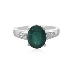 Zilveren ring met een Grandidiriet