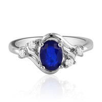 Zilveren ring met een Koningsblauwe Spinel