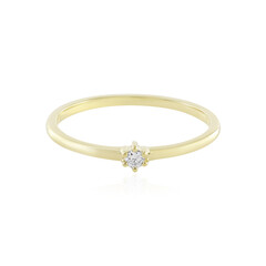 Gouden ring met een SI2 (H) Diamant